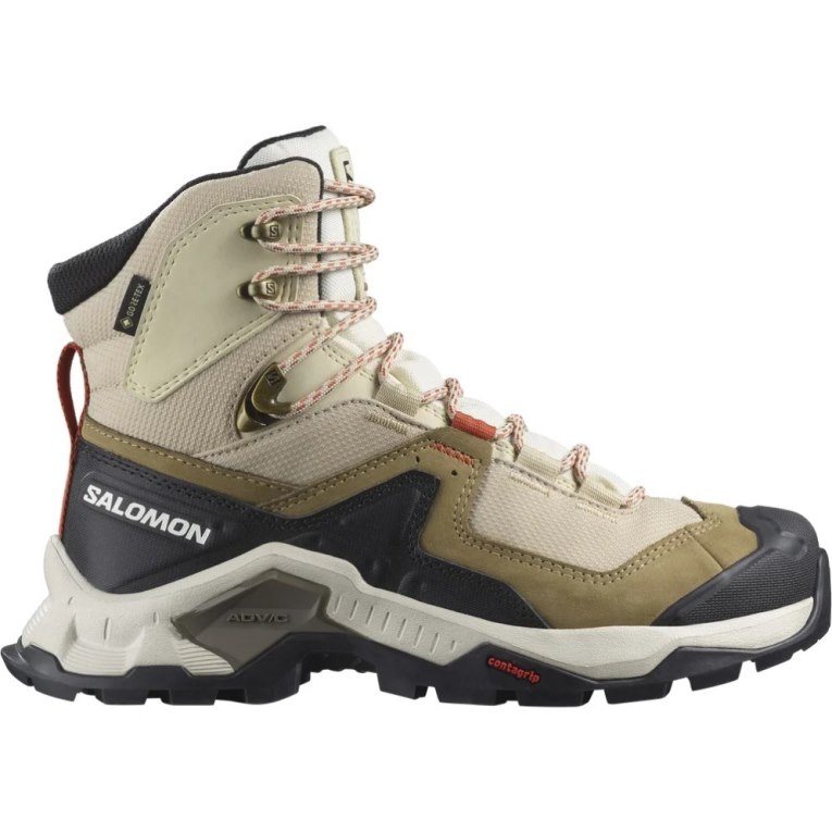 Beige / Olive / Black Salomon Quest Element GTX Women\'s Hiking Boots | PH 14239M